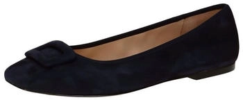 Peter Kaiser Veloursleder Textil Ballerinas dunkelblau