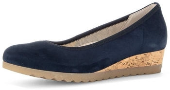 Gabor Klassische Ballerinas Dark-Blue Kork