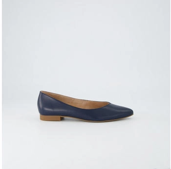 Paul Green Ballerina 3772-187 blau schwarz Glattleder