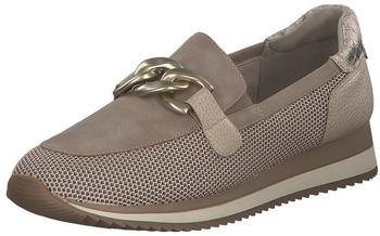 Jana Shoes Slipper dicker Sohle vegan braun taupe