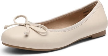 Dream Pairs Ballerinas flach klassisch beige