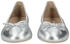 Caprice Ballerinas Leder silber