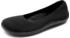 Dream Pairs Ballerinas weiter Zehenpartie schwarz DWUMFA2509