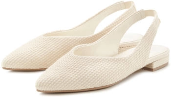 Lascana Sling-Ballerina VEGAN beige