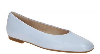 Gabor Ballerina Schuhe blau sky Nappa 64 140