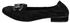 Regarde Le Ciel Veloursleder Ballerinas schwarz
