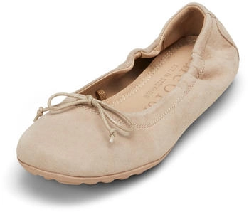 Marc O'Polo Ballerina aus Ziegenleder sand