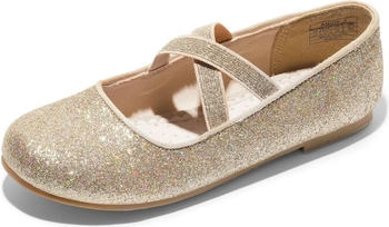 Dream Pairs Mädchen Mary Jane Strap Ballerinas Angie-2 gold