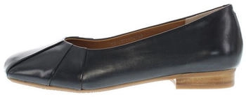 Everybody Shoes LUCINA Ballerina blau schwarz Glattleder