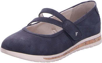 Jana Shoes Ballerinas Klettverschluss vegan navy