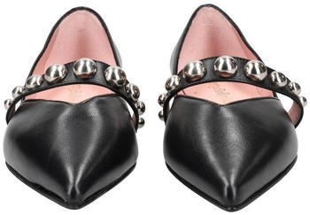 Pretty Ballerinas Ballerina 50628 schwarz glattleder