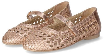 Bullboxer Spangenballerinas Rosegold Glattleder