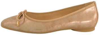 Paul Green Leder Ballerinas champagner