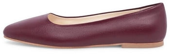 HENRY STEVENS Ballerinas Audrey B bordeaux schwarz
