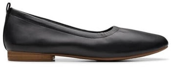 Clarks Fawna Soft Ballerinas schwarz Leder