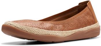 Clarks Elaina Rae Ballerinas hellbraun