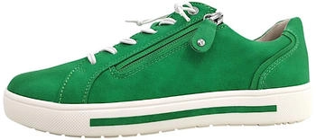 Jana Shoes Sneaker flach Reißverschluss vegan grün