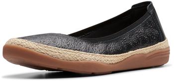 Clarks Elaina Rae Ballerinas schwarz Leder
