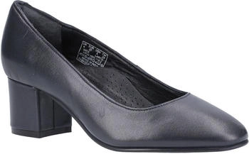 Hush Puppies Anna Leder Court Schuh navy