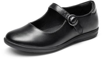Dream Pairs Mary Jane Ballet Flats Elegant School Shoes Preppy Style schwarz