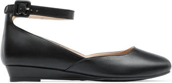 Dream Pairs Ballerinas schwarz wildleder
