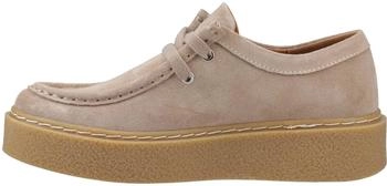 Hush Puppies Bridie Suede Mocc Toe taupe