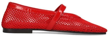 Melvin & Hamilton Leather Ballerinas rot