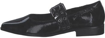 Marco Tozzi Strap Ballerinas schwarz