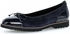 Gabor Ballerina Flats Chunky Slipper with comfortable rubber trim blau