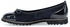 Gabor Ballerina Flats Chunky Slipper with comfortable rubber trim blau