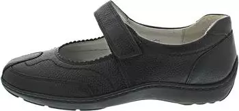 Waldläufer Henni Ballerina Klettver. Pigalle schwarz