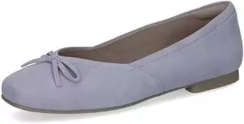 Caprice Ballerina (9-9-22109-28) lavender suede
