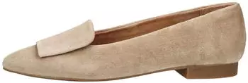 Paul Green Ballerinas (3792) taupe braun – Paul Green Ballerinas (3792) taupe braun mit spitzer Silhouette