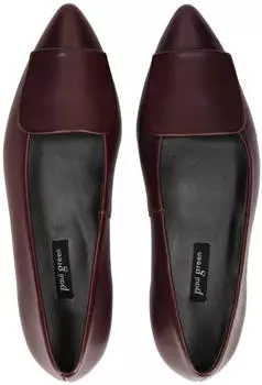 Paul Green Ballerinas (3792) wine/rot