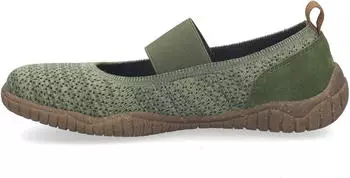 Josef Seibel Wynona 07 Ballet Comfort Shoe, Slip-on with Removable Footbed, Width G (wide) gr&uuml;n