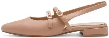 Marco Tozzi Slingpumps with Feel Me equipment mokka
