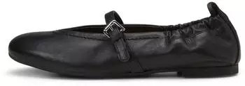 Marc O'Polo Ballet Flats in Fine Cowhide Leather schwarz