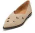Marc O'Polo with modern metal eyelets Ballerina dusty sand