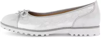 Gabor Sporty Ballerina Material Mix silber