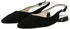 Högl Ballerinas Veloursleder Ballerina schwarz/schwarz