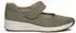 Jana Shoes Halbschuhe Klettverschluss olive