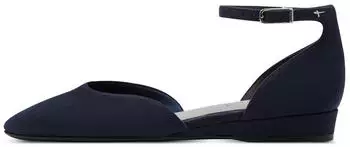 Tamaris Women's Ballerina with Strap blau