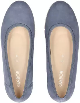 Gabor Comfort Ballerina Leather (81.843) blau
