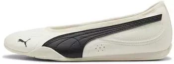 Puma Catch Soleil Ballerinas warm wei&szlig; schwarz