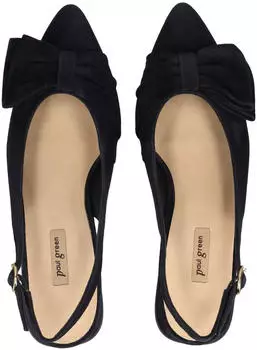 Paul Green Peeptoes & Slingpumps (6198) blau