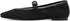 Marco Tozzi Women's Ballet Flats Feel Me Footbed Vegan Strap black comb