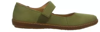 El Naturalista N5301 Strappy Ballet Flat koralle/gr&uuml;n