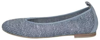 Caprice Women's Ballerinas with Heel blue comb