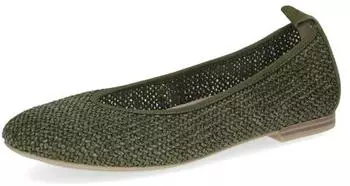 Caprice Women's Ballerinas with Heel khaki comb