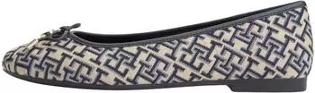 Tommy Hilfiger TH Charm Jacquard Ballerina blue space blue